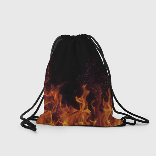Рюкзак-мешок 3D Ирка огонь баба - фото 2