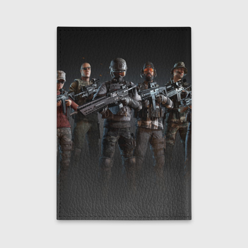 Обложка для автодокументов PUBG Soldiers, цвет черный - фото 2