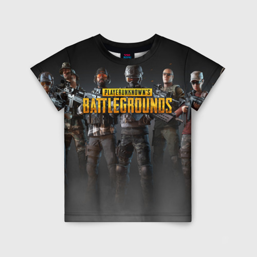 Детская футболка 3D PUBG Soldiers Фото 01 Детская футболка 3D PUBG Soldiers Фото 01