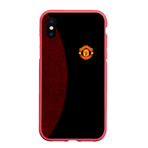 Чехол для iPhone XS Max матовый F.C.M.U 2018 Original, цвет красный