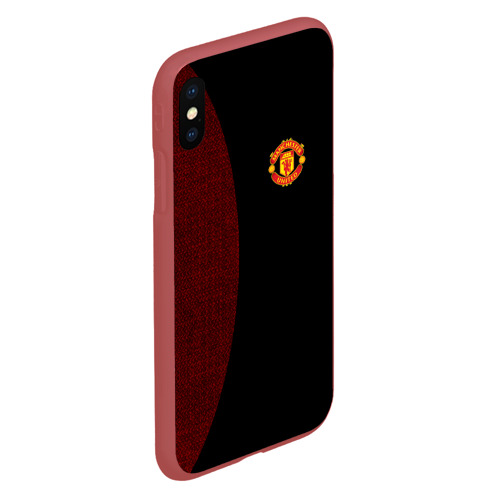 Чехол для iPhone XS Max матовый F.C.M.U 2018 Original, цвет красный - фото 3