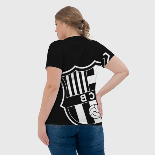 Женская футболка 3D Барселона, цвет 3D печать - фото 7