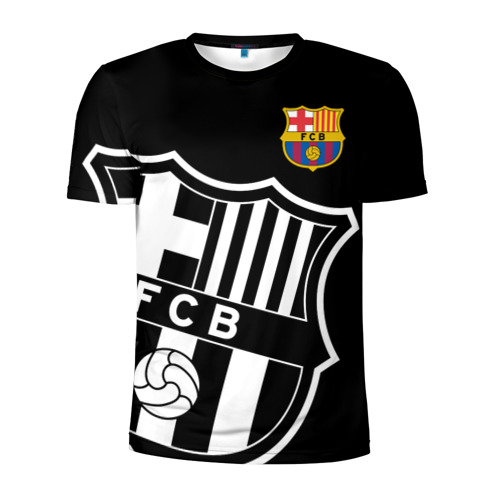 Мужская футболка 3D спортивная Барселона Фото 01