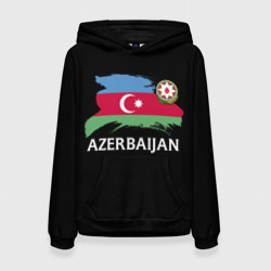 Женская толстовка 3D Азербайджан