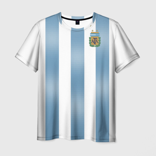 Мужская футболка 3D Аргентина ЧМ 2018