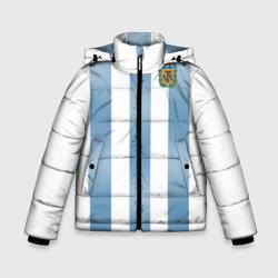 Зимняя куртка для мальчиков 3D Аргентина ЧМ 2018