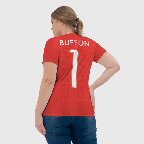 Женская футболка 3D Буффон 17-18, цвет 3D печать - фото 7