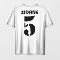 Мужская футболка 3D Zidane ретро