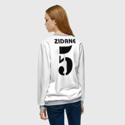 Женский свитшот 3D Zidane ретро - фото 2