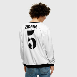 Мужской свитшот 3D Zidane ретро - фото 2