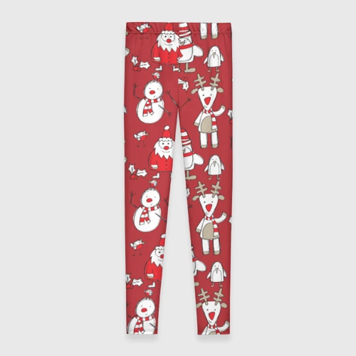 Леггинсы 3D Новый год - фото 2