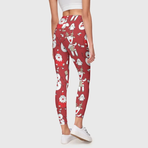 Леггинсы 3D Новый год - фото 4