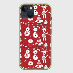 Чехол для iPhone 14 Новый год