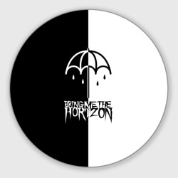 Круглый коврик для мышки Bring Me the Horizon