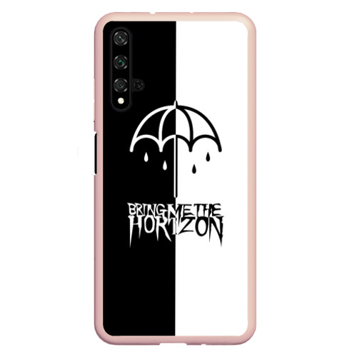 Чехол для Honor 20 Bring Me the Horizon, цвет светло-розовый