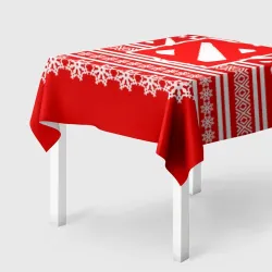 Скатерть 3D Свитер Dota 2 новогодний