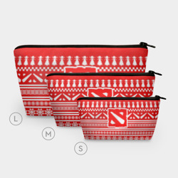 Косметичка 3D Свитер Dota 2 новогодний - фото 2