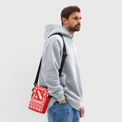 Сумка через плечо 3D Свитер Dota 2 новогодний - фото 2