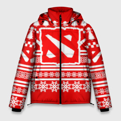 Мужская зимняя куртка 3D Свитер Dota 2 новогодний