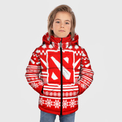 Зимняя куртка для мальчиков 3D Свитер Dota 2 новогодний - фото 2