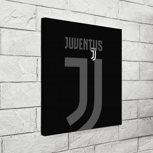 Холст квадратный Juventus 2018 Original, цвет 3D печать - фото 3