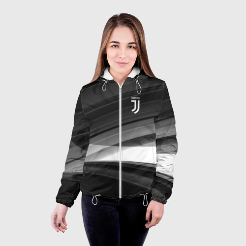 Женская куртка 3D Juventus 2018 Original, цвет белый - фото 3
