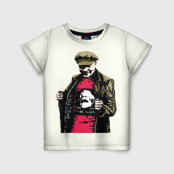 Детская футболка 3D Ленин
