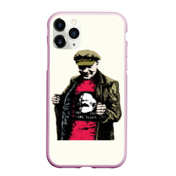 Чехол для iPhone 11 Pro Max матовый Ленин