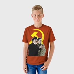 Детская футболка 3D Ленин Сталин - фото 2