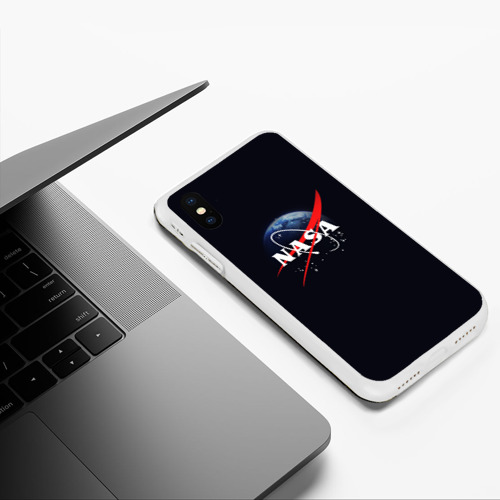 Чехол для iPhone XS Max матовый с принтом NASA, фото #5