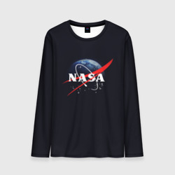 Мужской лонгслив 3D NASA