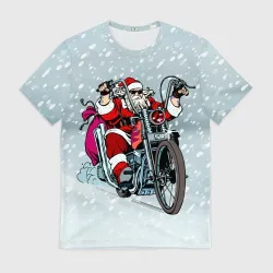 Санта Клаус байкер