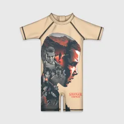 Детский купальный костюм 3D Eleven