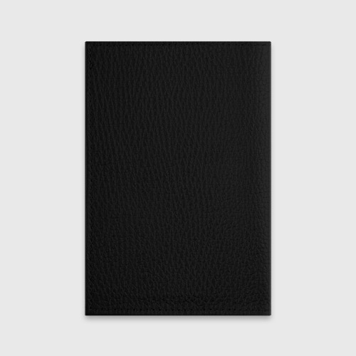 Обложка для паспорта матовая кожа Очень Странные дела, цвет черный - фото 2