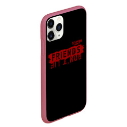 Чехол для iPhone 11 Pro Max матовый Друзья не лгут friends don`t lie - фото 2