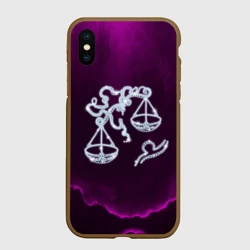 Чехол для iPhone XS Max матовый Весы