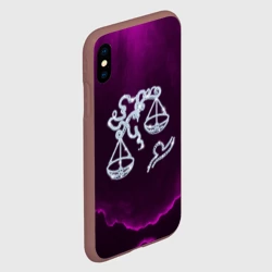 Чехол для iPhone XS Max матовый Весы - фото 2