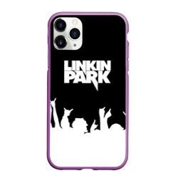 Чехол для iPhone 11 Pro Max матовый Linkin Park фанаты