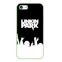 Чехол для iPhone 5/5S матовый Linkin Park фанаты