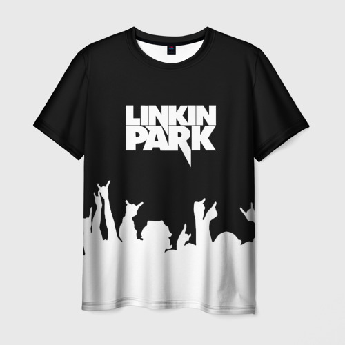 Мужская футболка 3D Linkin Park фанаты, цвет 3D печать
