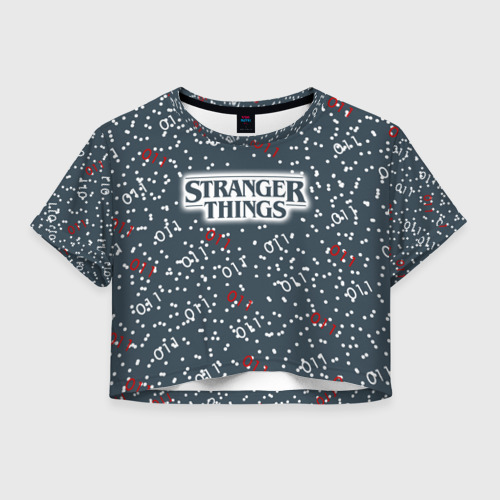Женская футболка Crop-top 3D Sranger 011