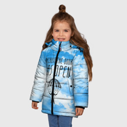 Зимняя куртка для девочек 3D skydive - фото 2