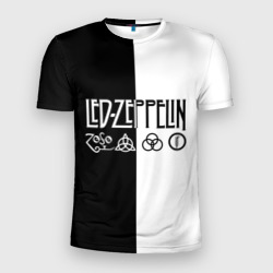 Мужская футболка 3D Slim Led Zeppelin