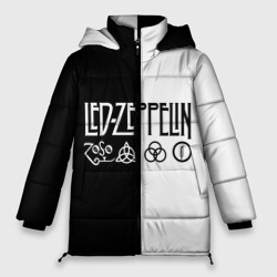 Женская зимняя куртка Oversize Led Zeppelin