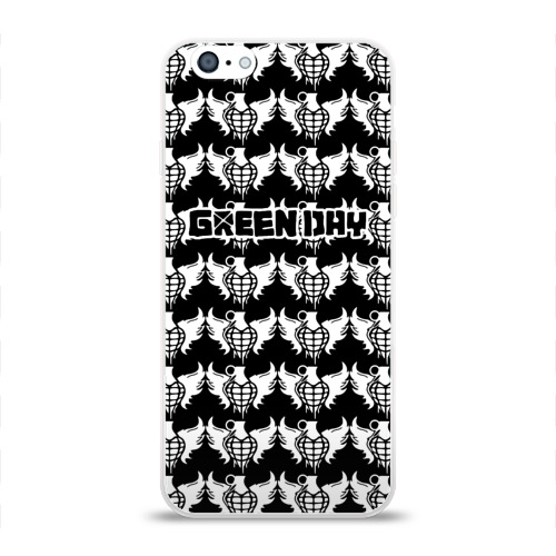 Чехол для Apple iPhone 6 силиконовый глянцевый Green Day Фото 01 Чехол для Apple iPhone 6 силиконовый глянцевый Green Day Фото 01