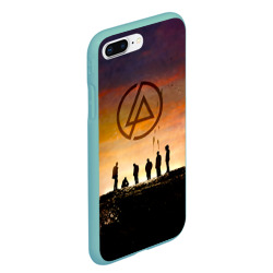 Чехол для iPhone 7Plus/8 Plus матовый Linkin Park - фото 2
