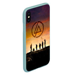 Чехол для iPhone XS Max матовый Linkin Park - фото 2