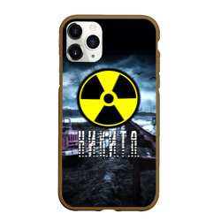 Чехол для iPhone 11 Pro Max матовый S.T.A.L.K.E.R. - Н.И.К.И.Т.А