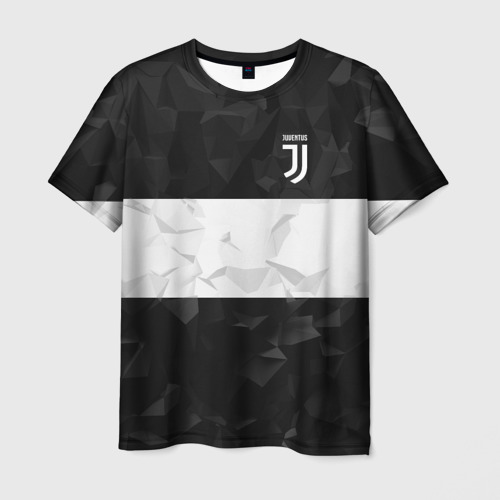 Мужская футболка 3D Juventus White Line, цвет 3D печать