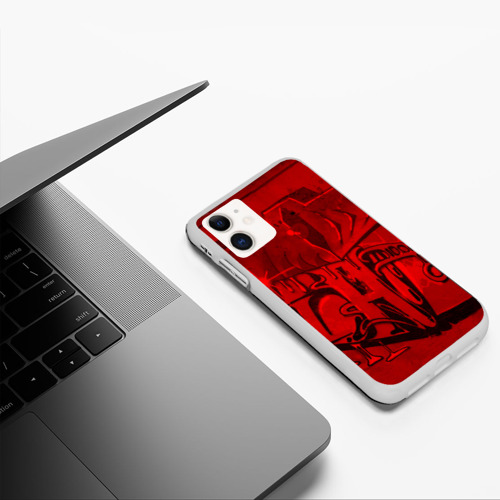 Чехол для iPhone 11 матовый Уличное граффити Фото 01 Чехол для iPhone 11 матовый Уличное граффити Фото 01